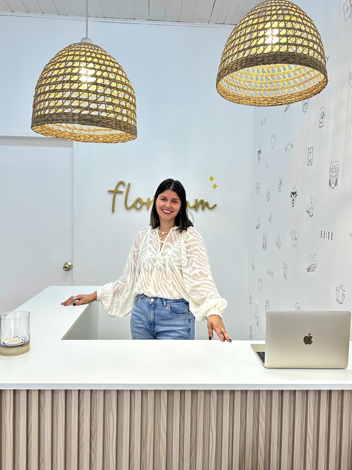 Flor, fundadora de Flor Omm